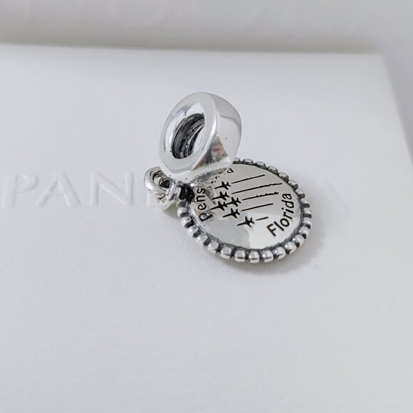 Pandora Pensacola Florida Exclusive Dangle Charm with box - Picture 4 of 7